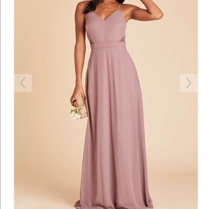 birdy grey. lin dress. dark mauve